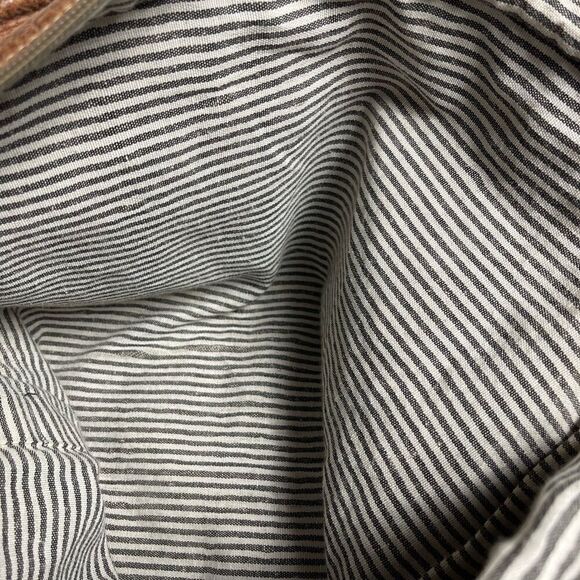 Heartstrings weathered leather tan extra large tote antique tone hardwares. - Picture 14 of 14